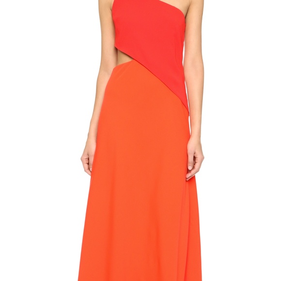 NWT 🆕 Jill Stuart One Shoulder Cutout Gown Size 0 - Picture 4 of 8